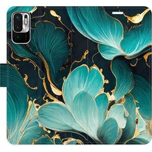 iSaprio flip puzdro Blue Flowers 02 pre Xiaomi Redmi Note 10 5G