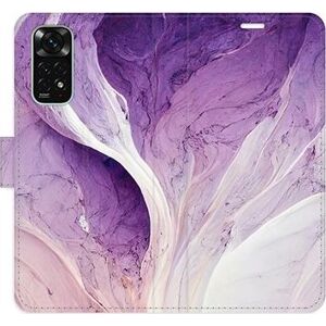 iSaprio flip puzdro Purple Paint na Xiaomi Redmi Note 11/Note 11S