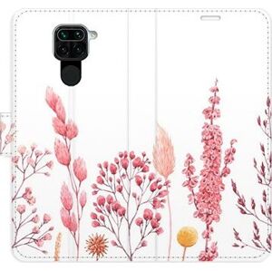 iSaprio flip puzdro Pink Flowers 03 pre Xiaomi Redmi Note 9