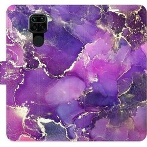 iSaprio flip puzdro Purple Marble pre Xiaomi Redmi Note 9