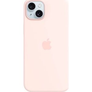 Apple iPhone 15 Plus Silikónový kryt s MagSafe svetlo ružový