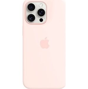 Apple iPhone 15 Pro Max Silikónový kryt s MagSafe svetloružový