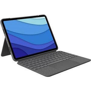 Logitech Combo Touch na iPad Pro 11" (1., 2. a 3. gen), sivé – US INTL