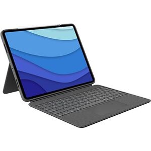 Logitech Combo Touch pre iPad Pro 12,9" (5. generácia), sivá – CZ + SK