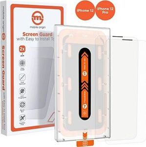 Mobile Origin Screen Guard iPhone 12 Pro / 12 s aplikátorem 2 pack