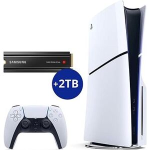 PlayStation 5 (Slim) s rozšíreným úložiskom (+2 TB SSD)