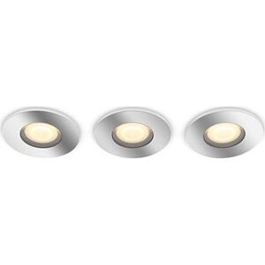 Philips Hue White Ambience Adore Hue recessed chrome 3× 5 W 230 V