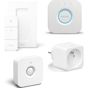 Philips Hue Dimmer Switch EÚ/UK v2 + Philips Hue Motion Sensor EÚ + Philips Hue 1× Smart plug BE/FR