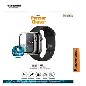 PanzerGlass Full Protection pre Apple Watch 4/5/6/SE 44 mm (číry rámček)