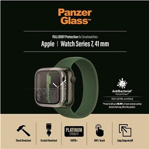 PanzerGlas Full Protection Apple Watch 7/8 41mm (číry rámček)
