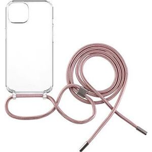 FIXED Pure Neck s ružovou šnúrkou na krk pre Apple iPhone 14
