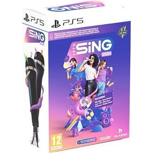 Lets Sing 2024 + 2 microphones – PS5