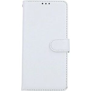 TopQ Pouzdro Xiaomi Redmi 10 5G knížkové bílé s přezkou 89590