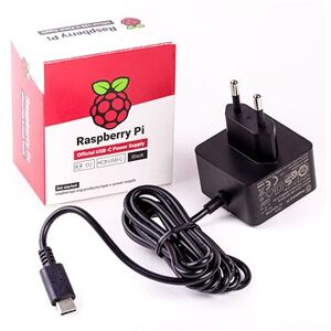 RASPBERRY PI 4 – 5 V/3 A čierny