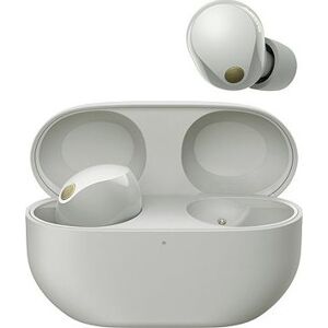 Sony Noise Cancelling WF-1000XM5, strieborné