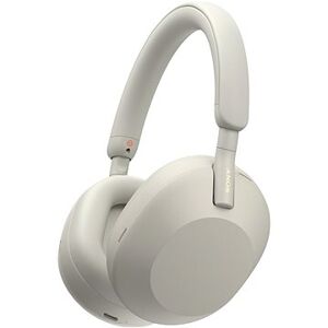 Sony Noise Cancelling WH-1000XM5, strieborná