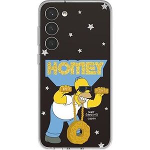 Samsung Galaxy S23+ Rámček Simpsonovci k ochrannému krytu Frame čierny