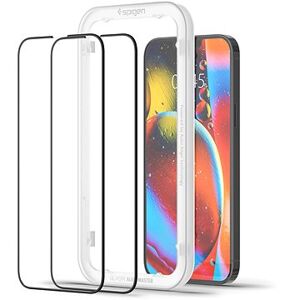 Spigen tR Align Master 2 Pack FC Black iPhone 14/13 Pro/13