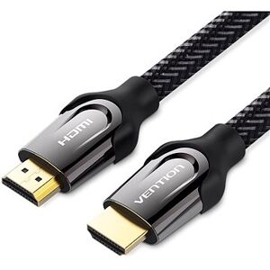 Vention Nylon Braided HDMI 2.0 Cable 1 m Black Metal Type