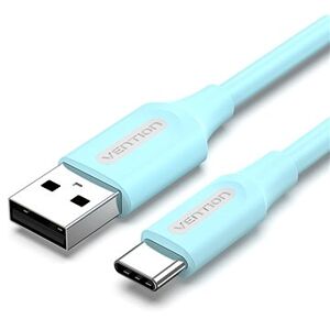 Vention USB 2.0 to USB-C 3A Cable 1.5m Light Blue