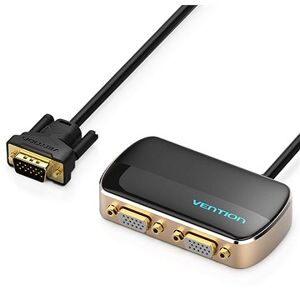 Vention 1 In 2 Out VGA Splitter 1 m Black