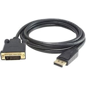 PremiumCord DisplayPort - DVI-D prepojovací, tienený, 1.8m