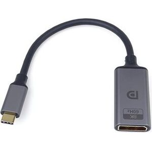 PremiumCord adaptér USB-C na DisplayPort DP1.4 Male/Female 8K@60Hz a 4k@120 Hz 20 cm