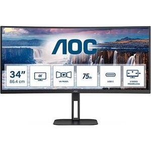 34" AOC CU34V5C/BK