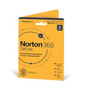 Norton 360 Deluxe 50GB, 1 používateľ, 5 zariadení, 12 mesiacov (elektronická licencia)